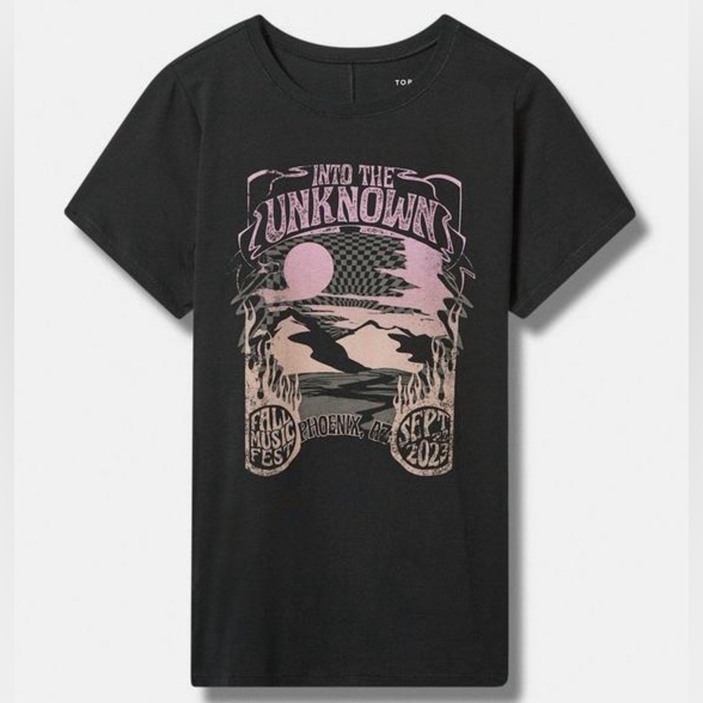 Torrid Unknown Vintage Cotton Crew Neck Tee NWT